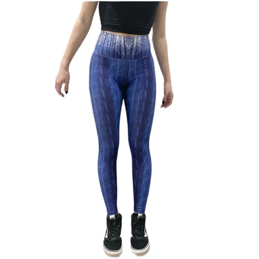 Heidi The Artist True Blue Tree Long Legging